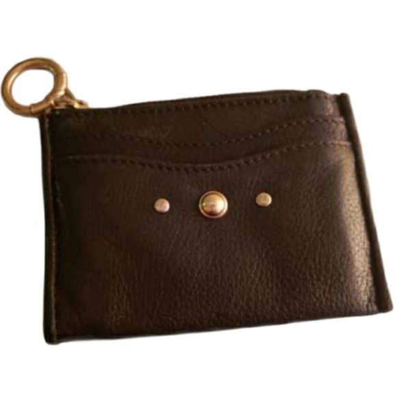 Laundry By Shelli Segal Accessories - ID Zip Wallet Black Leather Laundry Shelli Segal